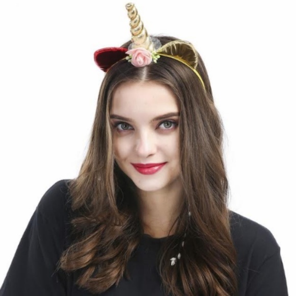 CHOOSE 3! Halloween SALE! Pretty Unicorn Kitty Cat Flower Beautiful Headbands - Picture 4 of 16